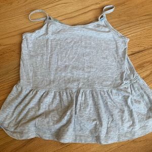 Grey Ruffle Ivivva Tank Top